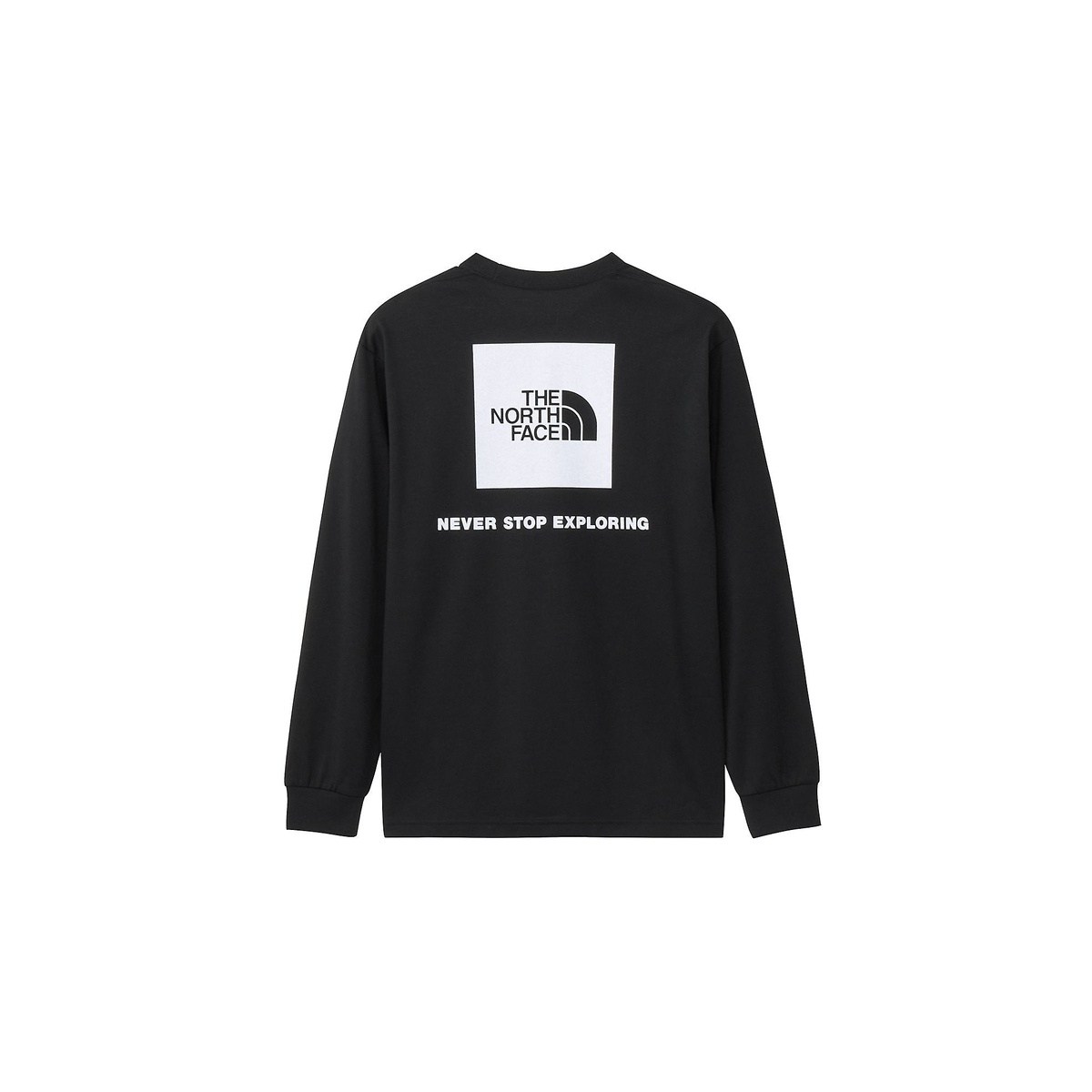 L/S Back Square Logo Tee (ロングスリーブバックスクエアロゴティー)