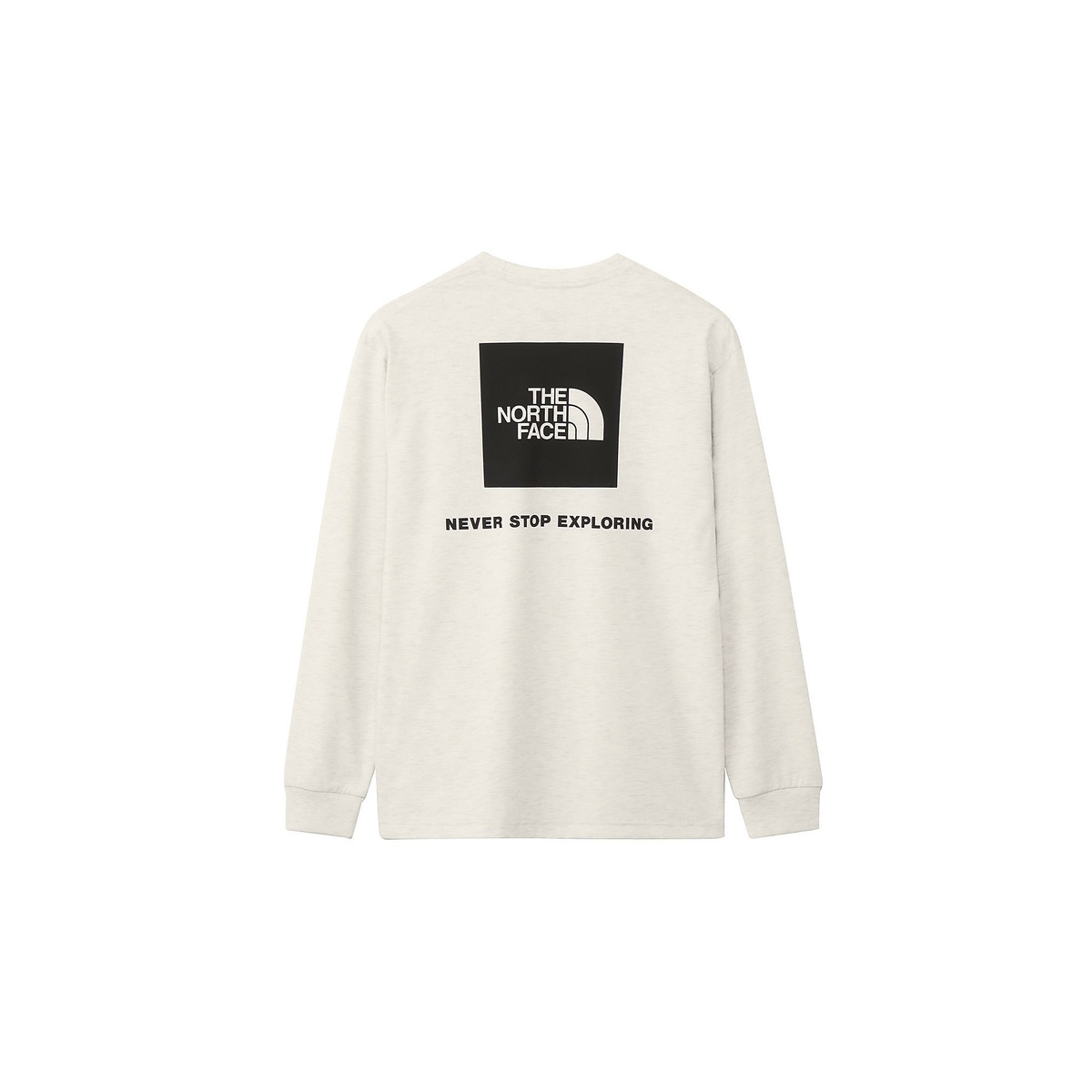 L/S Back Square Logo Tee (ロングスリーブバックスクエアロゴティー)