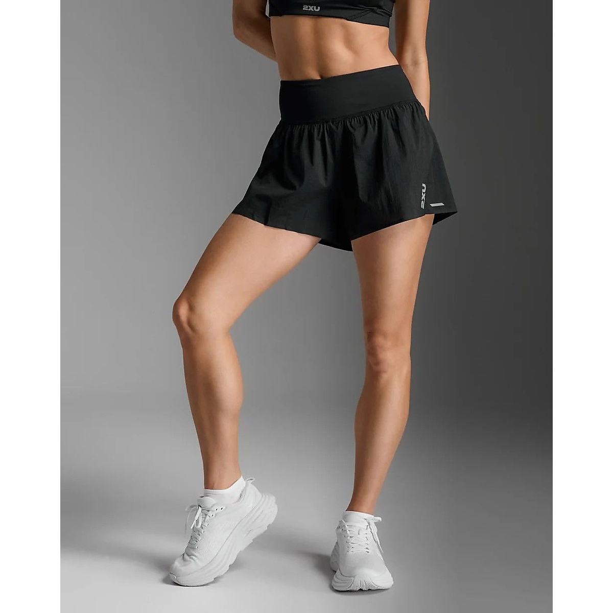 ウィメンズエアロ　メッシュ2イン1　5インチショート