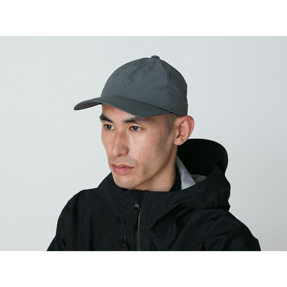 Nylon Tussah Cap 2 GREY