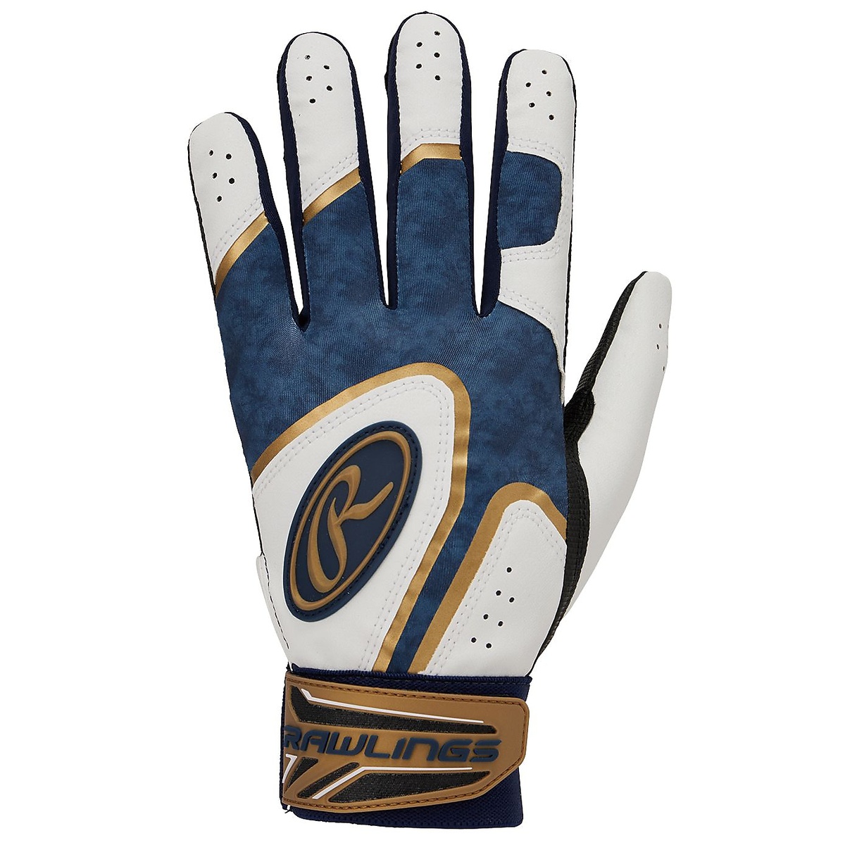 両手用 ゴーストスモーク2 バッティンググラブ (ハイパーグリップ) - スチールブルー