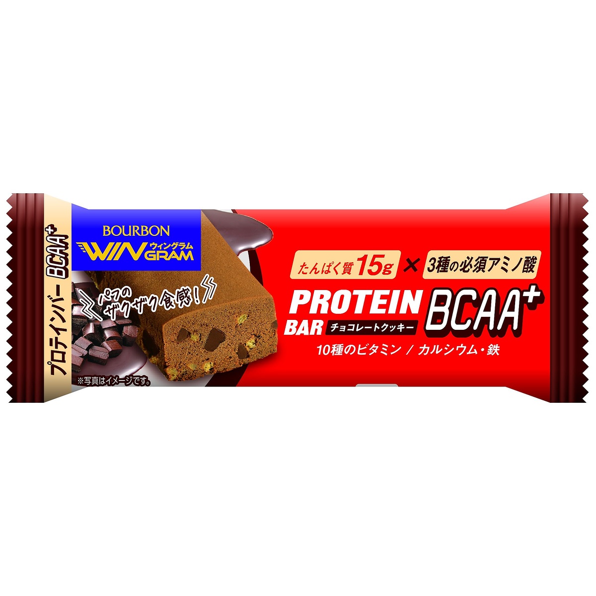 プロテインバーBCAA＋チョコレートクッキー