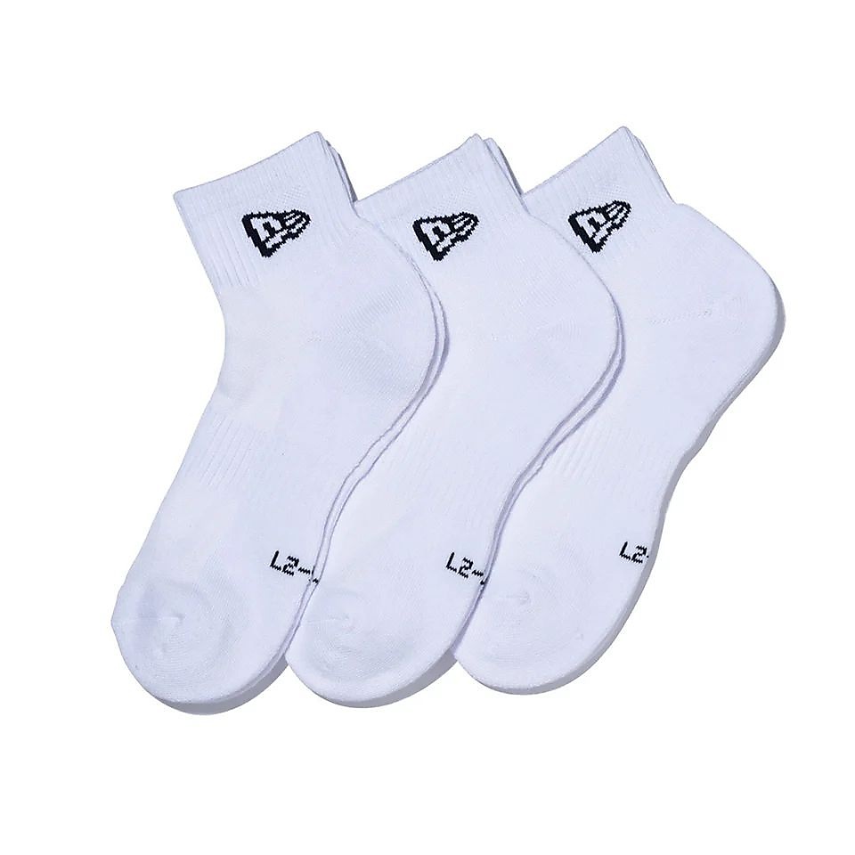 SOCKS ANKLE 3PAIRS WHI 25J
