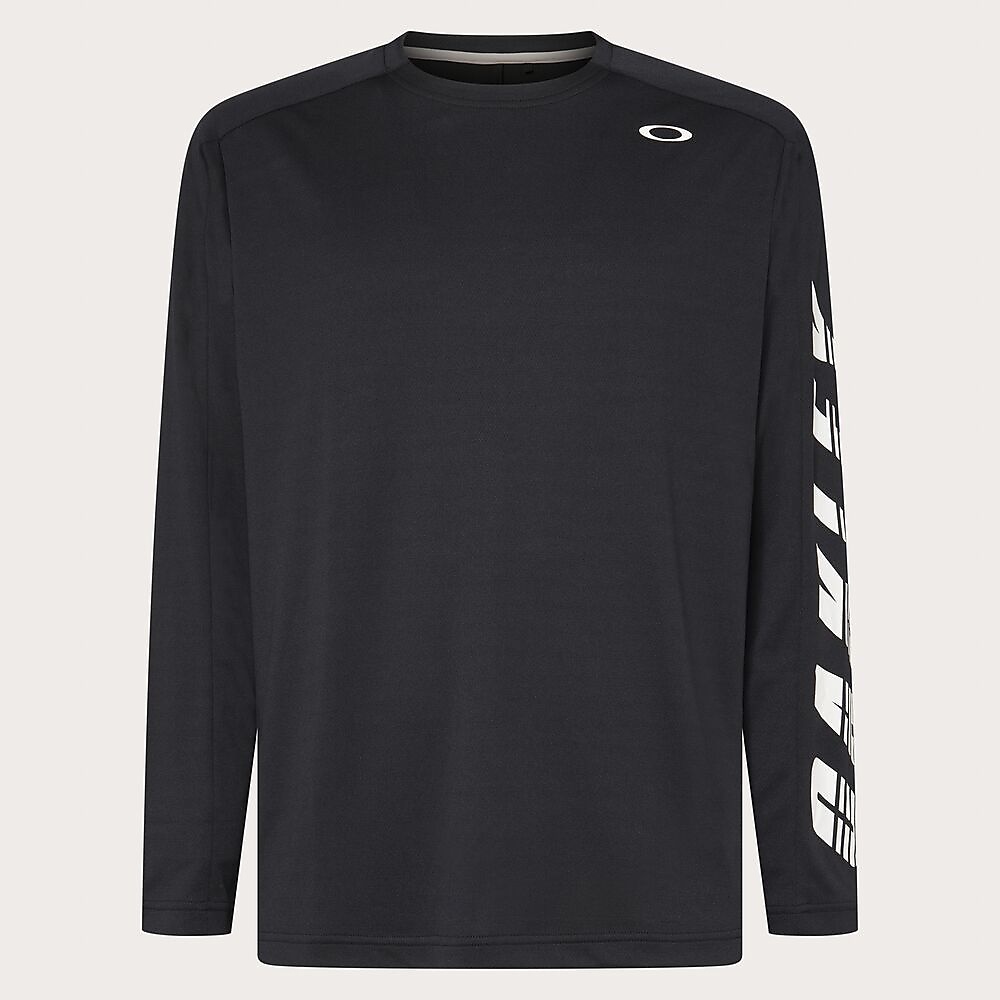 SLANT LOGO PRINT L/S TEE 12.0