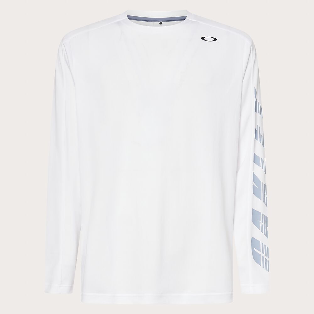 SLANT LOGO PRINT L/S TEE 12.0