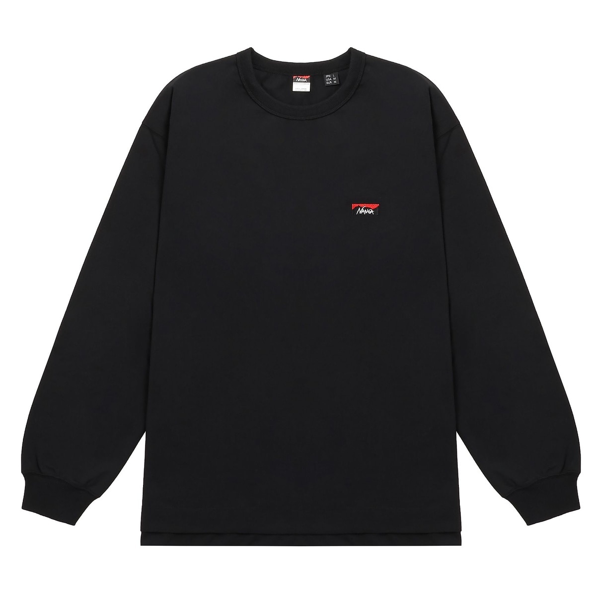 ECO HYBRID BOX LOGO EMBROIDERY L/S TEE(エコハイブリッド ボックスロゴ エンブロイダリー ロングスリーブティー)