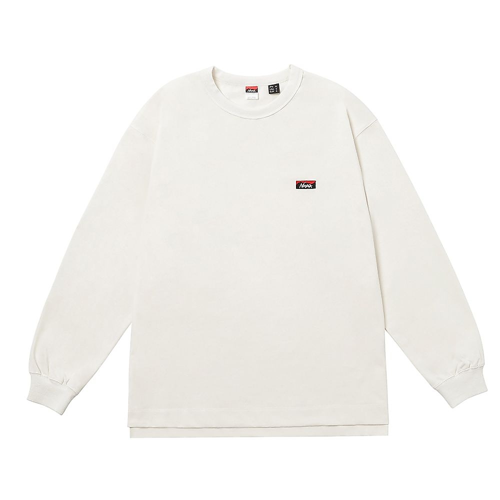 ECO HYBRID BOX LOGO EMBROIDERY L/S TEE(エコハイブリッド ボックスロゴ エンブロイダリー ロングスリーブティー)