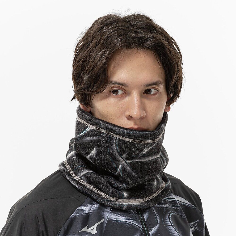 リバーシブルネックウォーマー