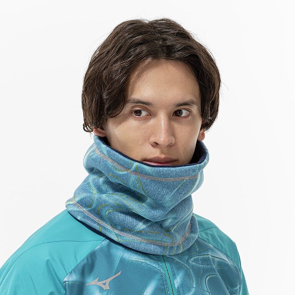 リバーシブルネックウォーマー