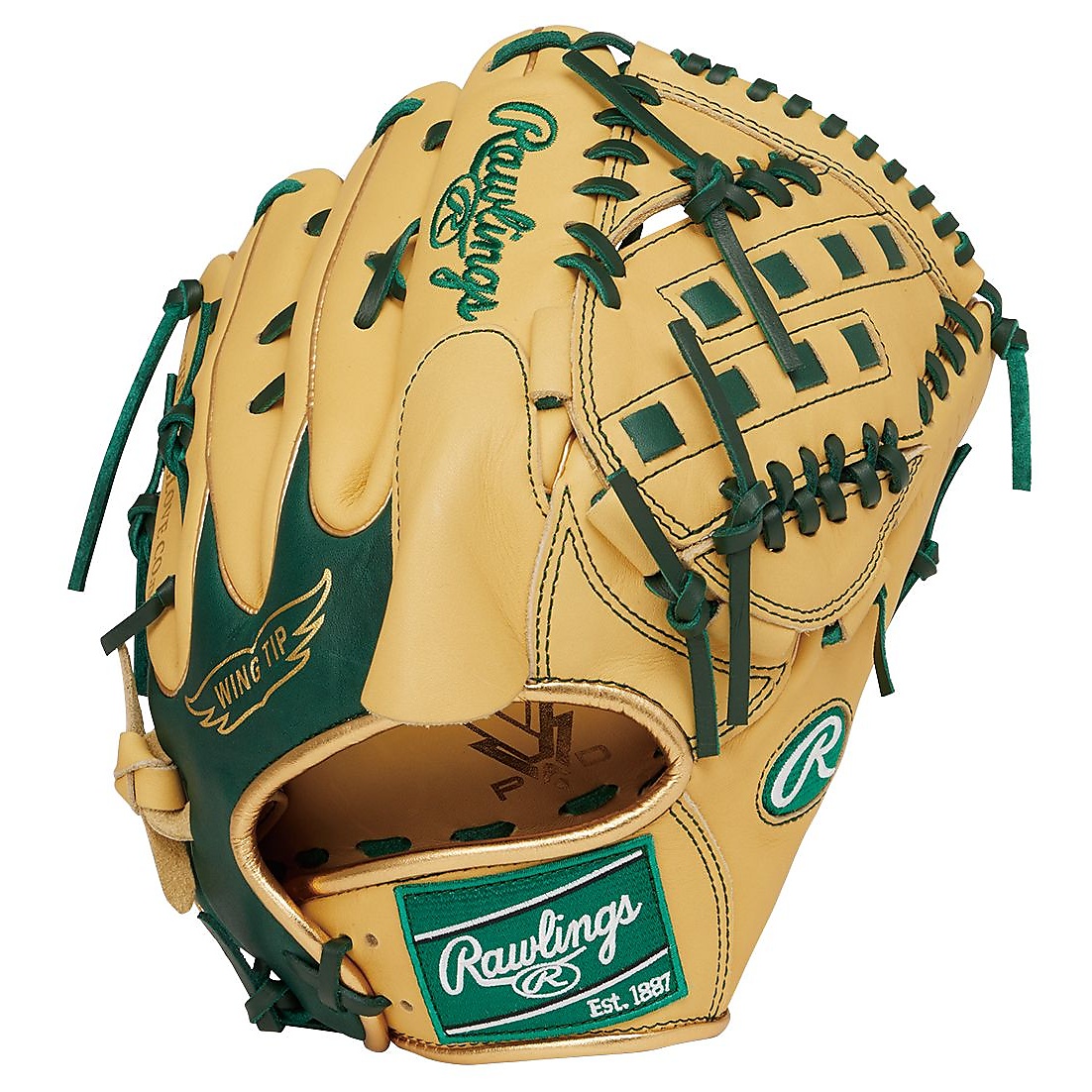 軟式 HYPER TECH COLOR SYNC(ハイパーテックカラーシンク)A15W - キャメル/Dグリーン