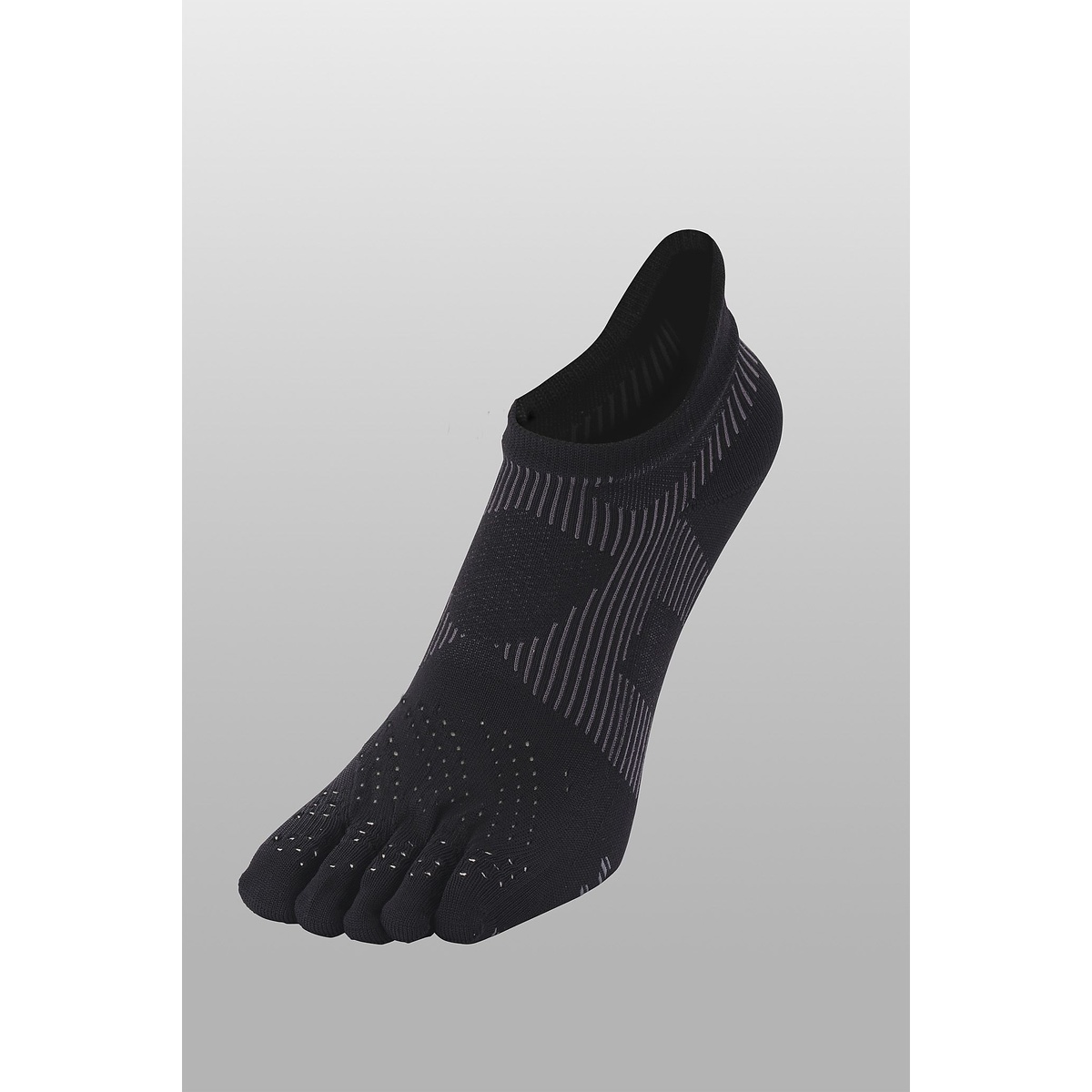 足王(ソッキング) レーサー 5本指 ブラック/グレー