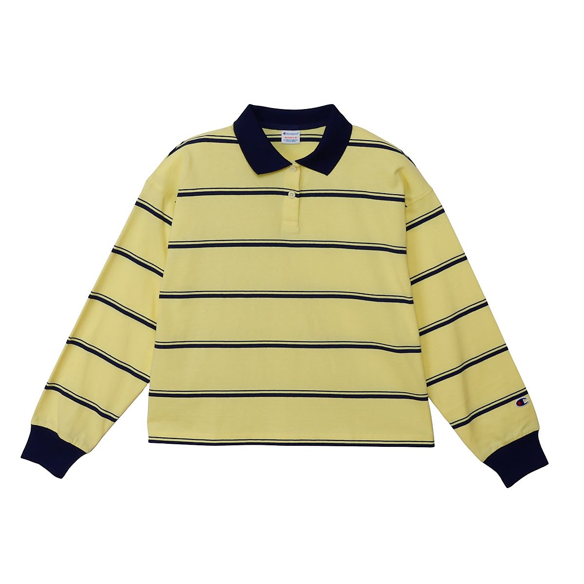 LS BORDER POLO SHIRT