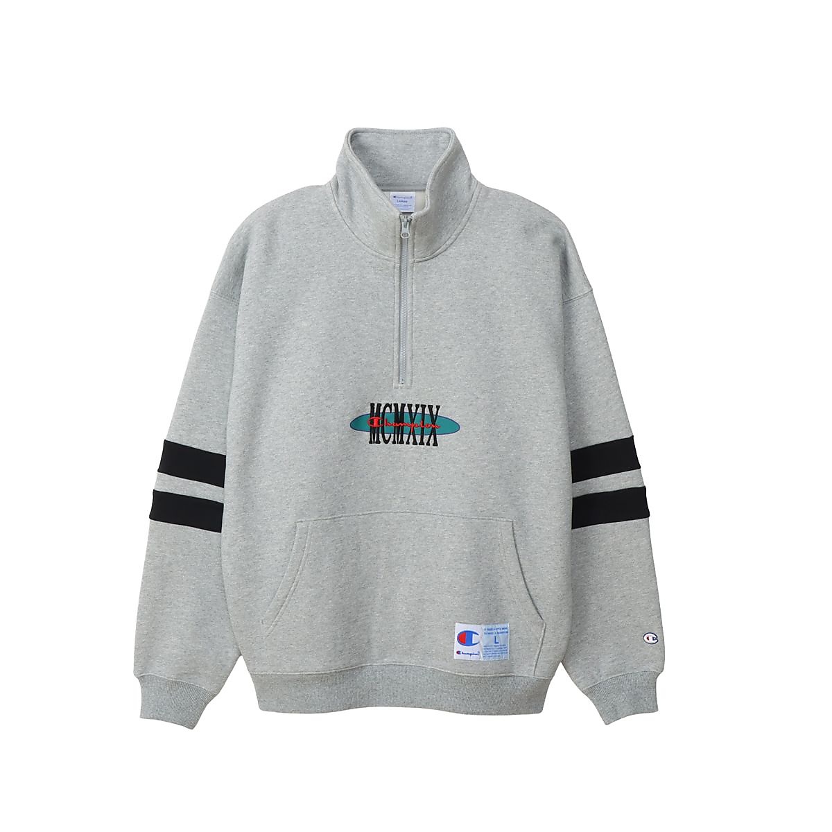 HALF ZIP SWEATSHIRT