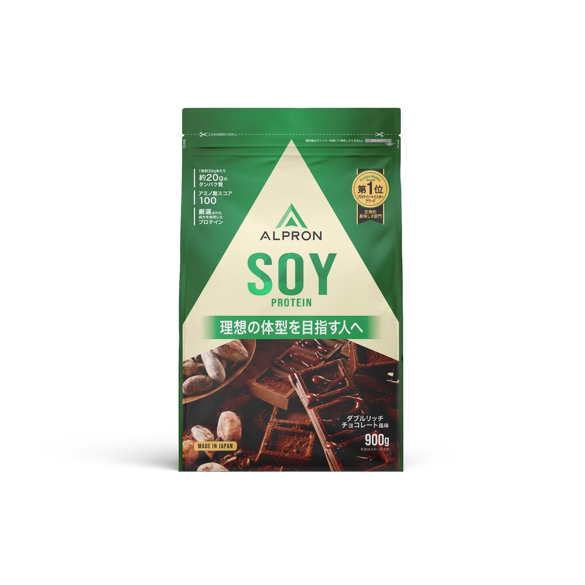 ALPRON SOY ダブルリッチチョコレート 900g