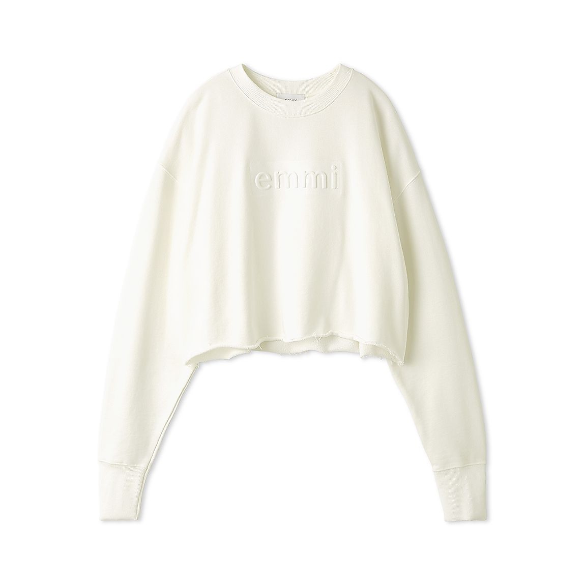 eco emmiロゴスウェットプルオーバー