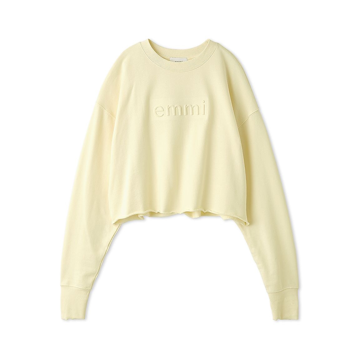 eco emmiロゴスウェットプルオーバー