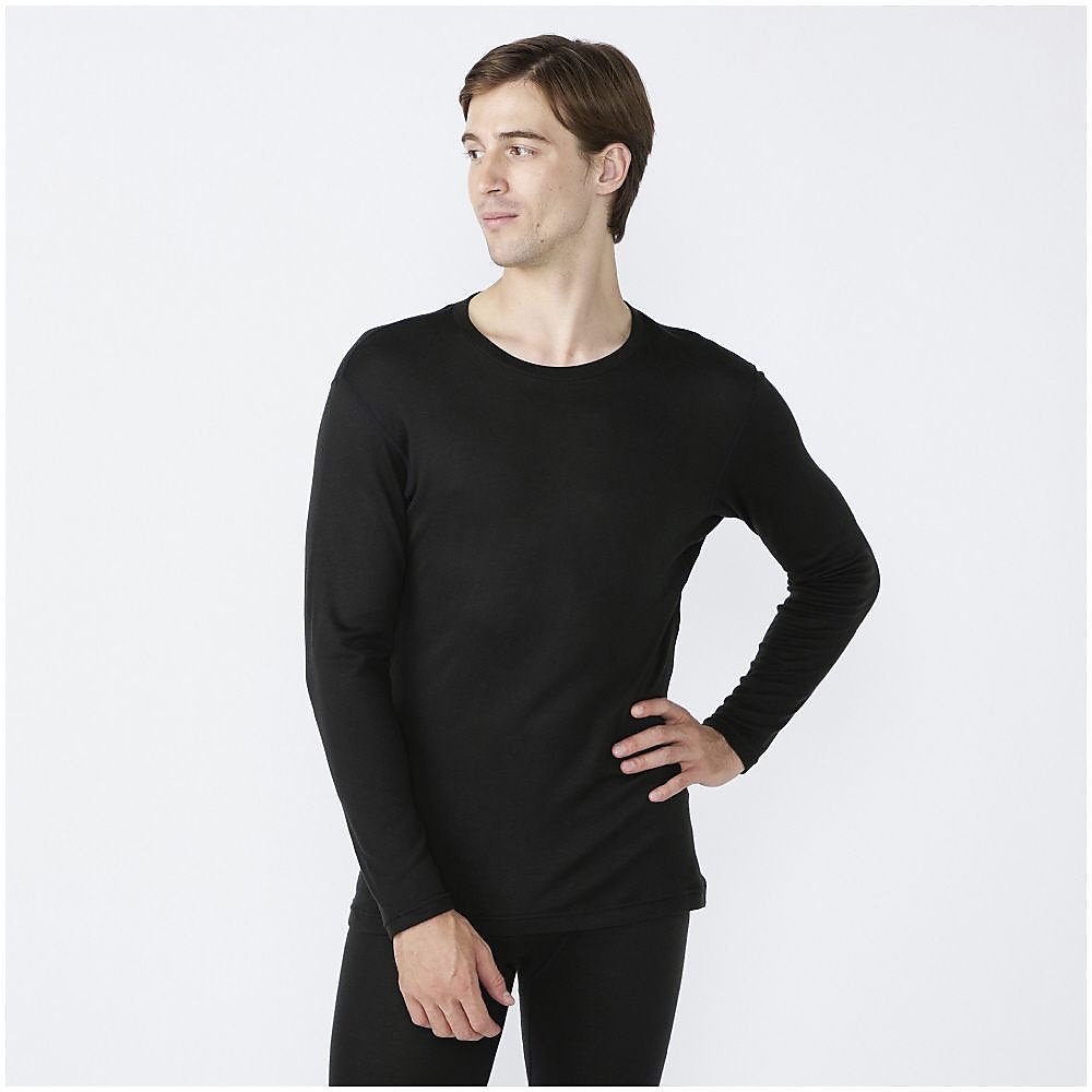 プレミアホットインナー　ブレスサーモ　中厚 for Daily クルー長袖M