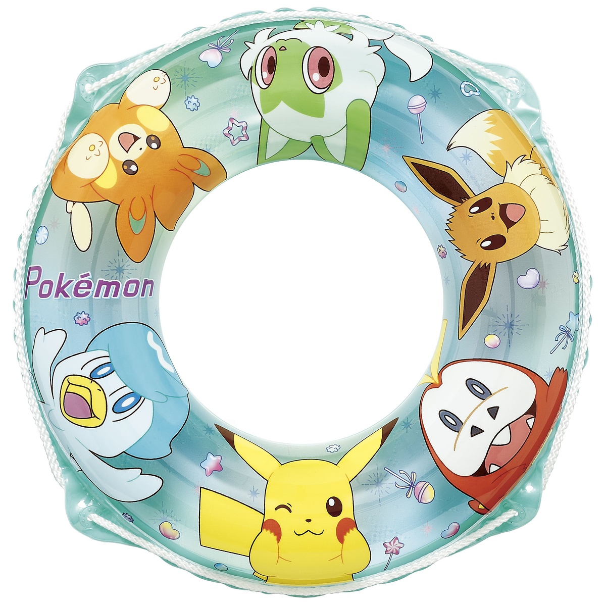 ポケモン　うきわ　60cm　ミントグリーン