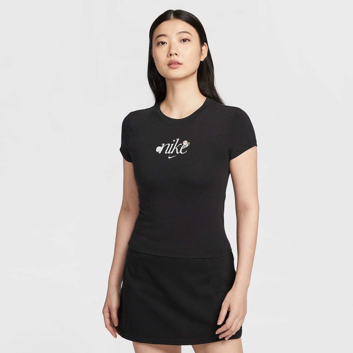 ナイキ ウィメンズ NSW NK チル EDAY ニット S/S Tシャツ