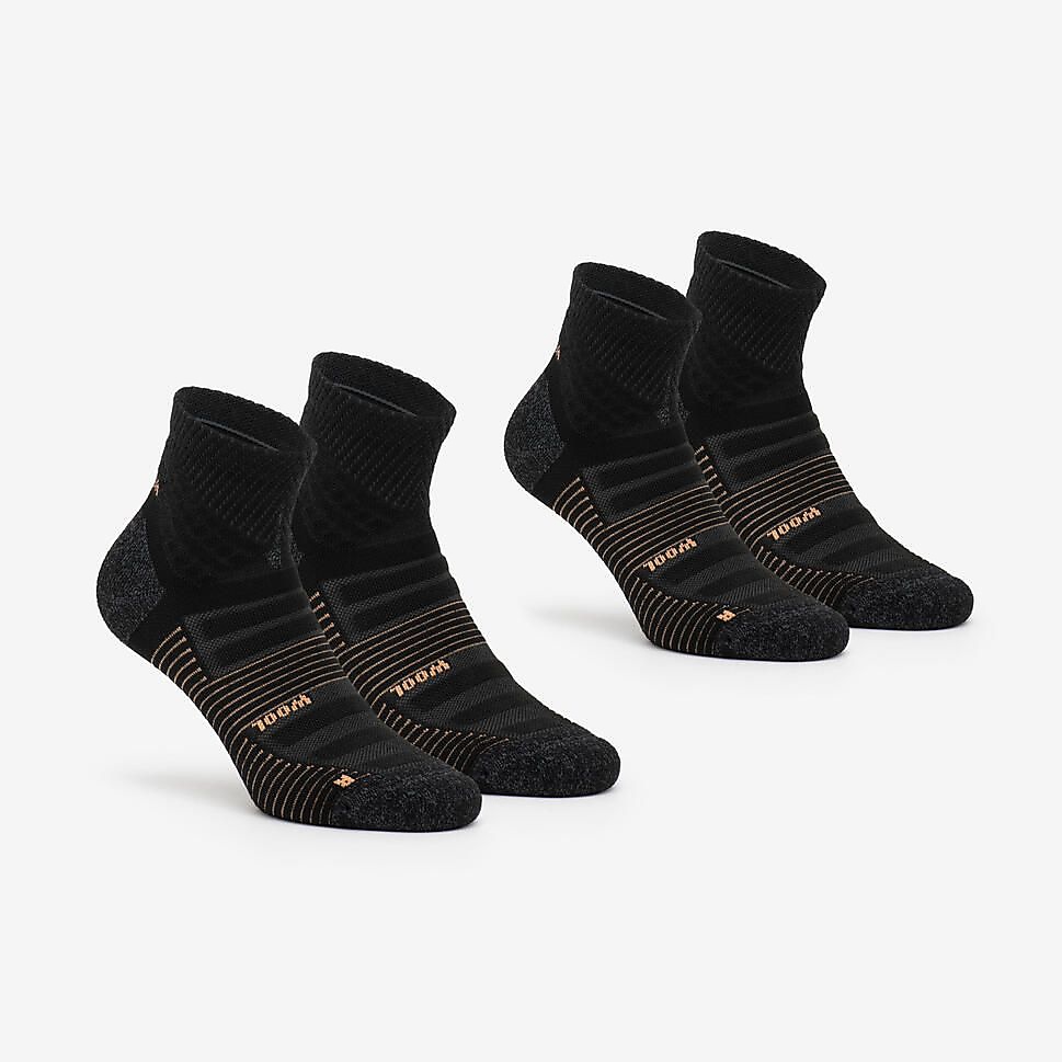 QUECHUAメリノウールソックス　BLK