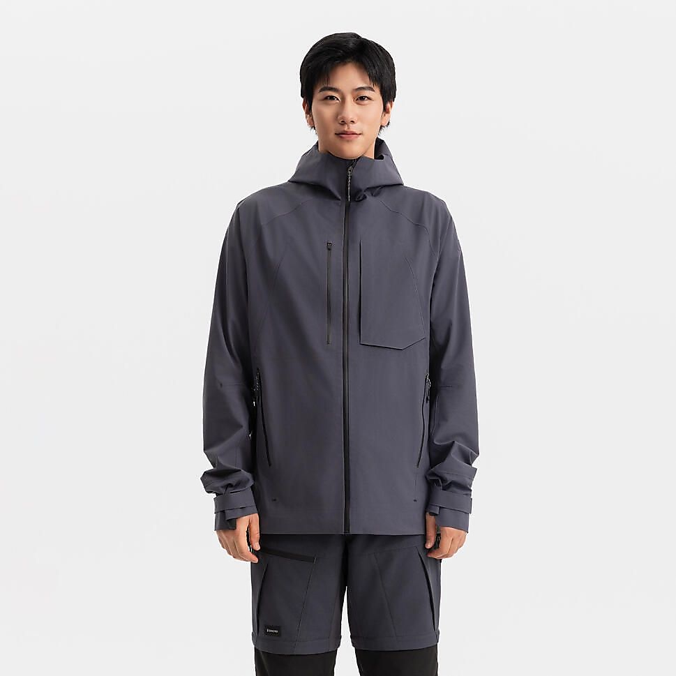 MENSトレッキングジャケット GREY