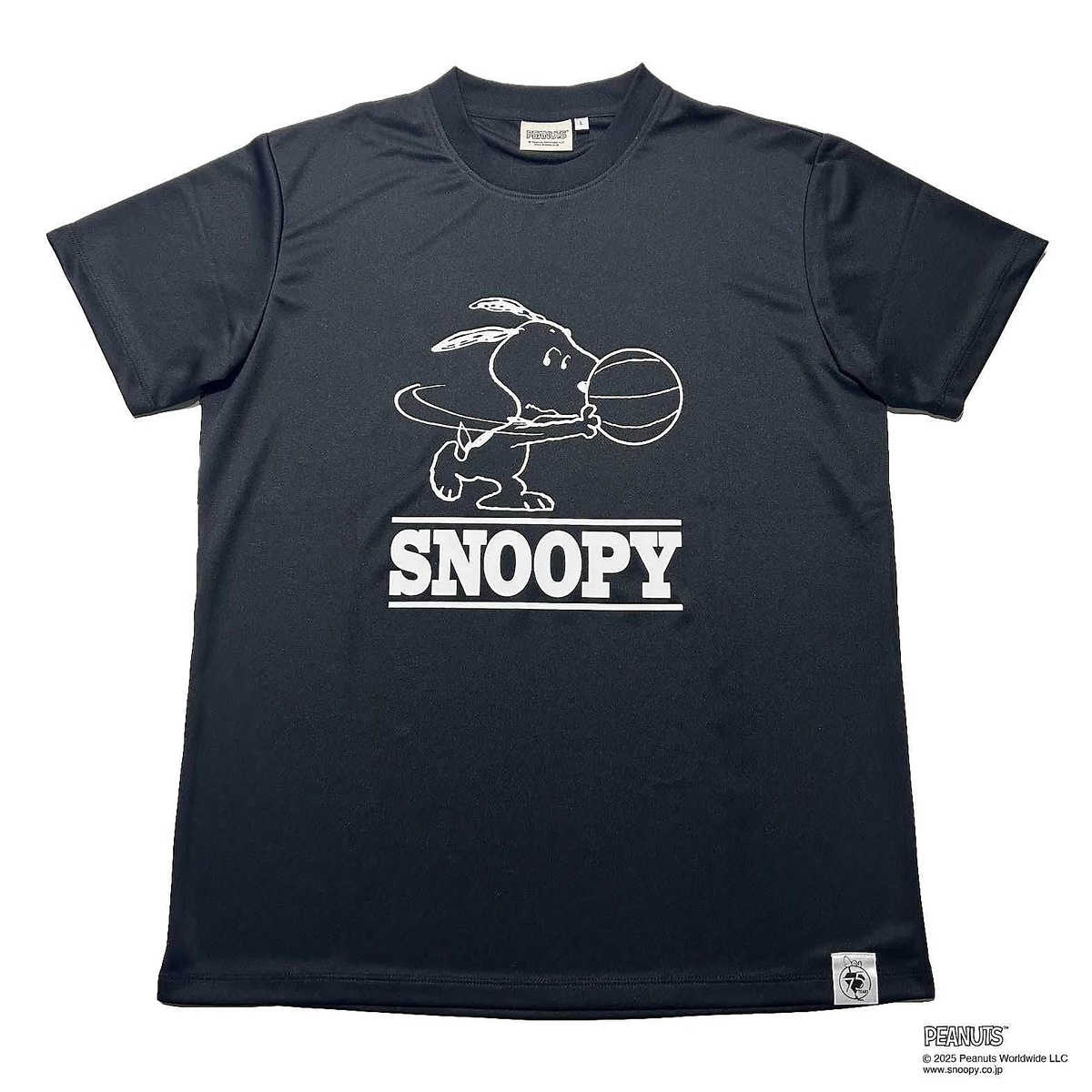 SNOOPYバスケTシャツ