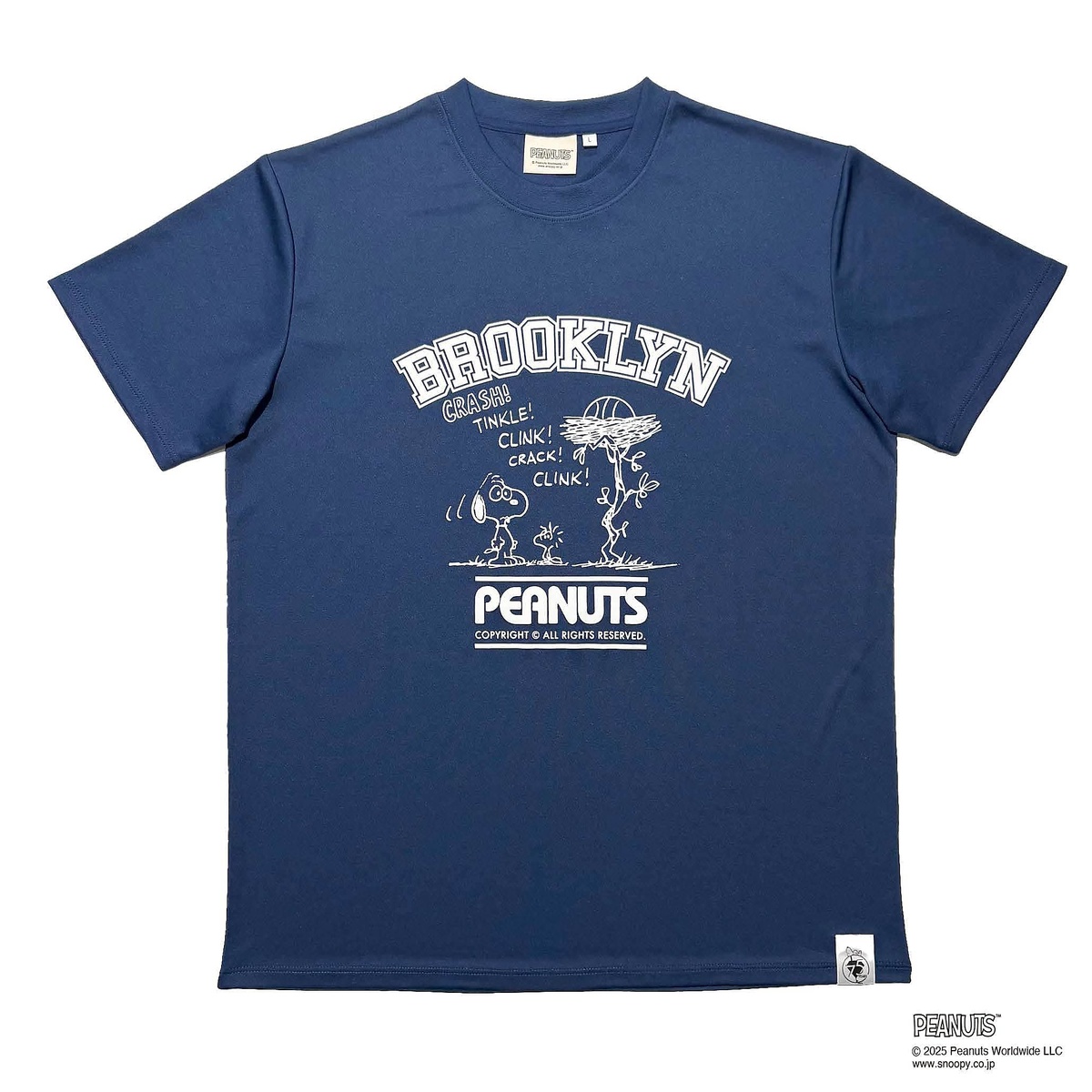 PEANUTSバスケTシャツ