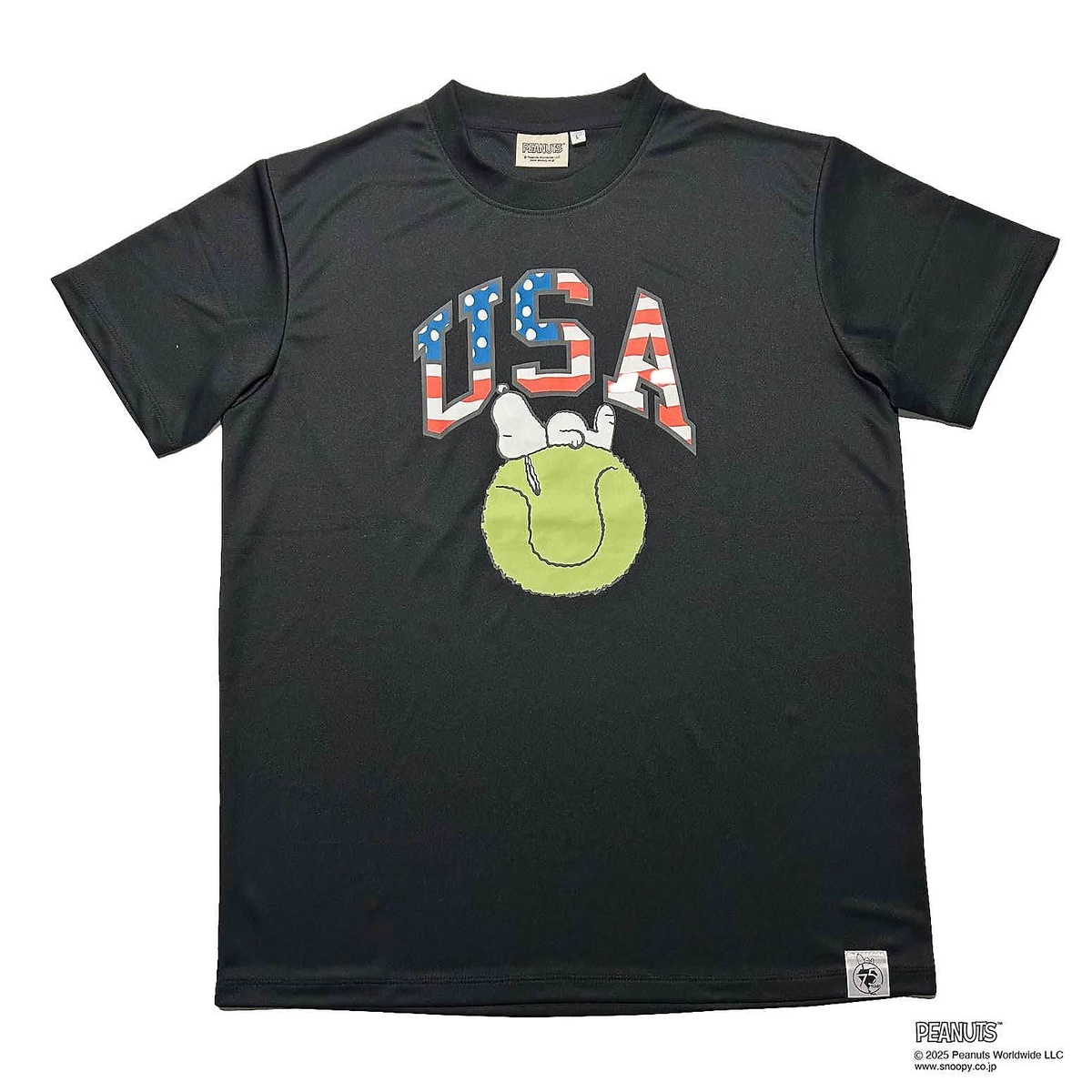 PEANUTSラケットTシャツ