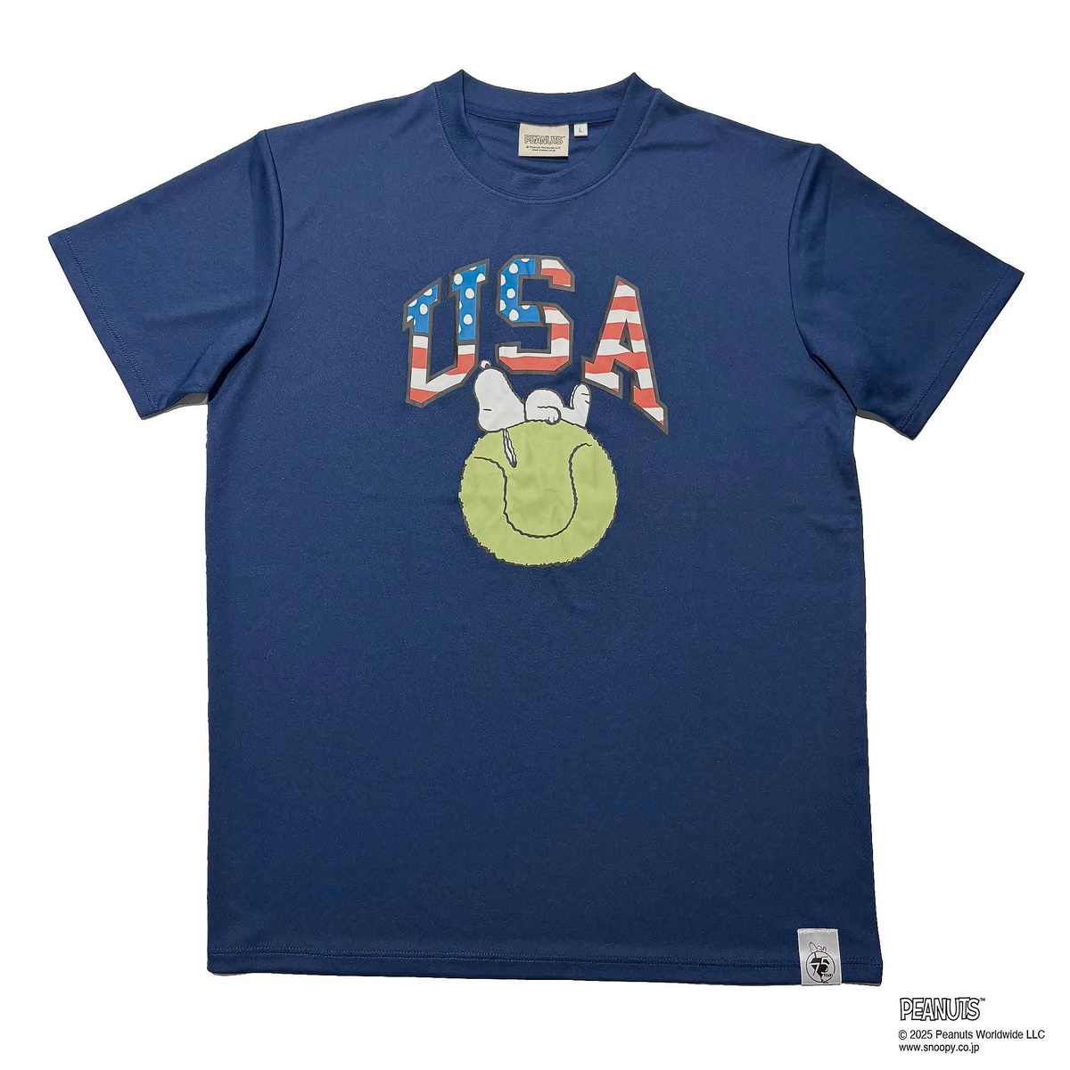 PEANUTSラケットTシャツ