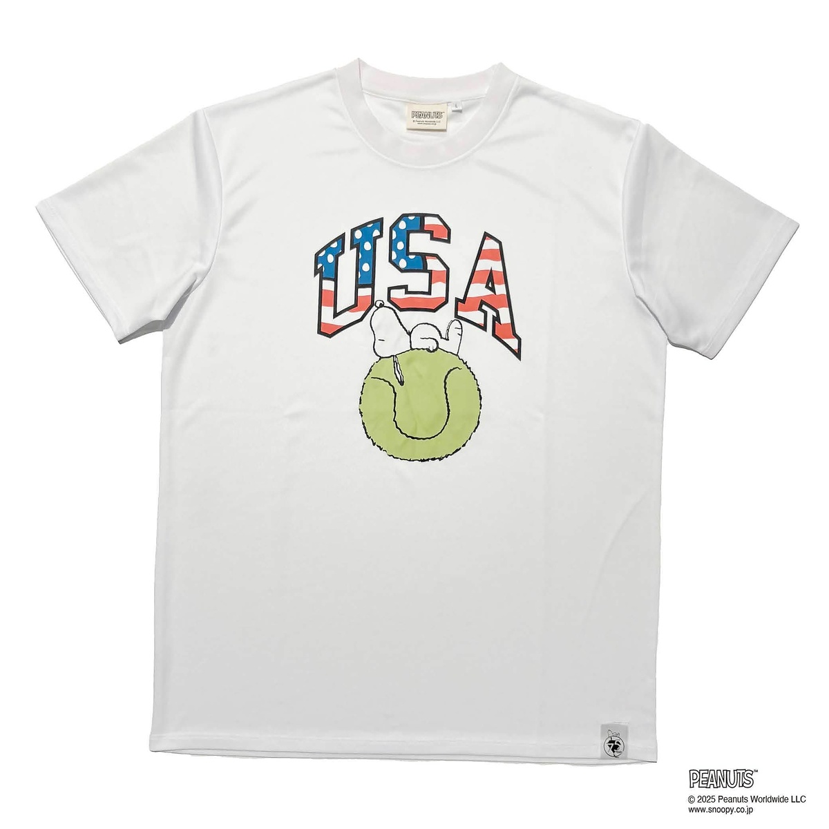 PEANUTSラケットTシャツ