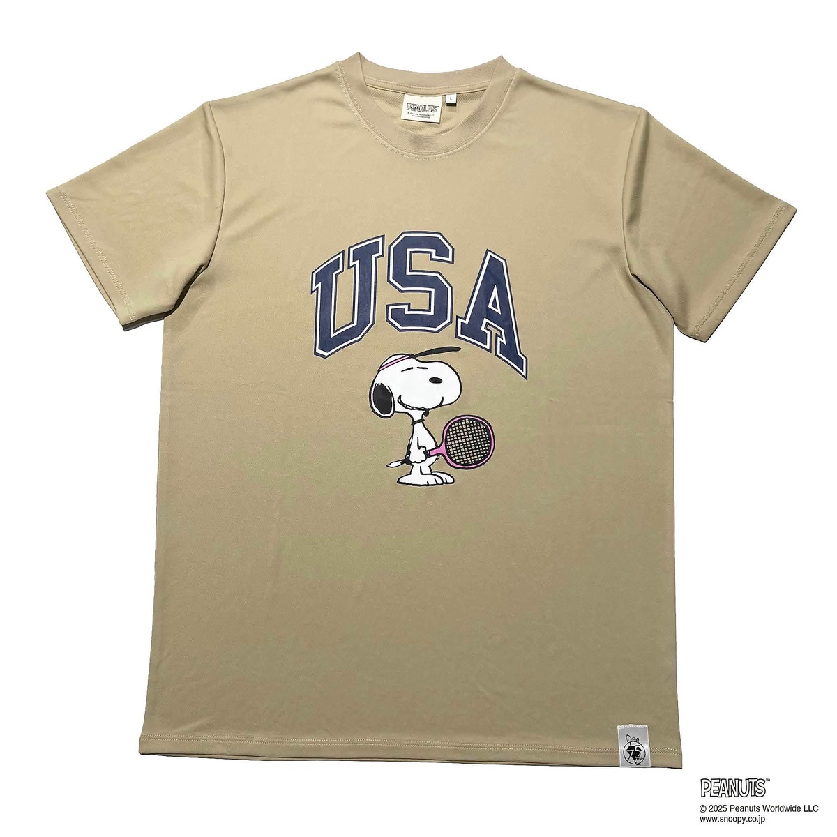 PEANUTSラケットTシャツ