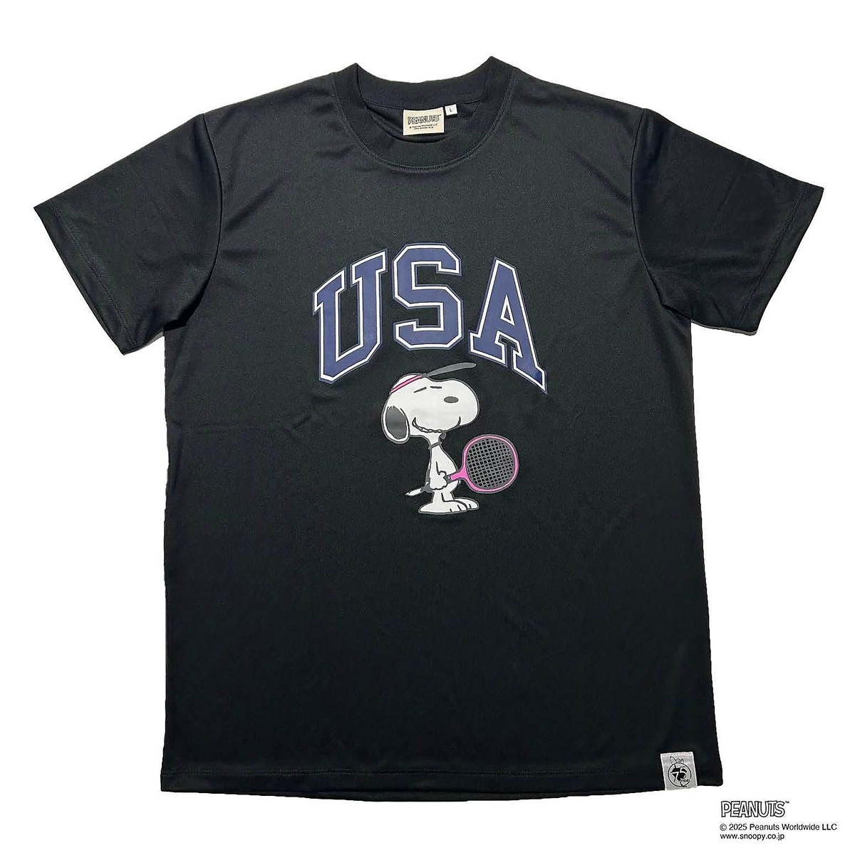 PEANUTSラケットTシャツ