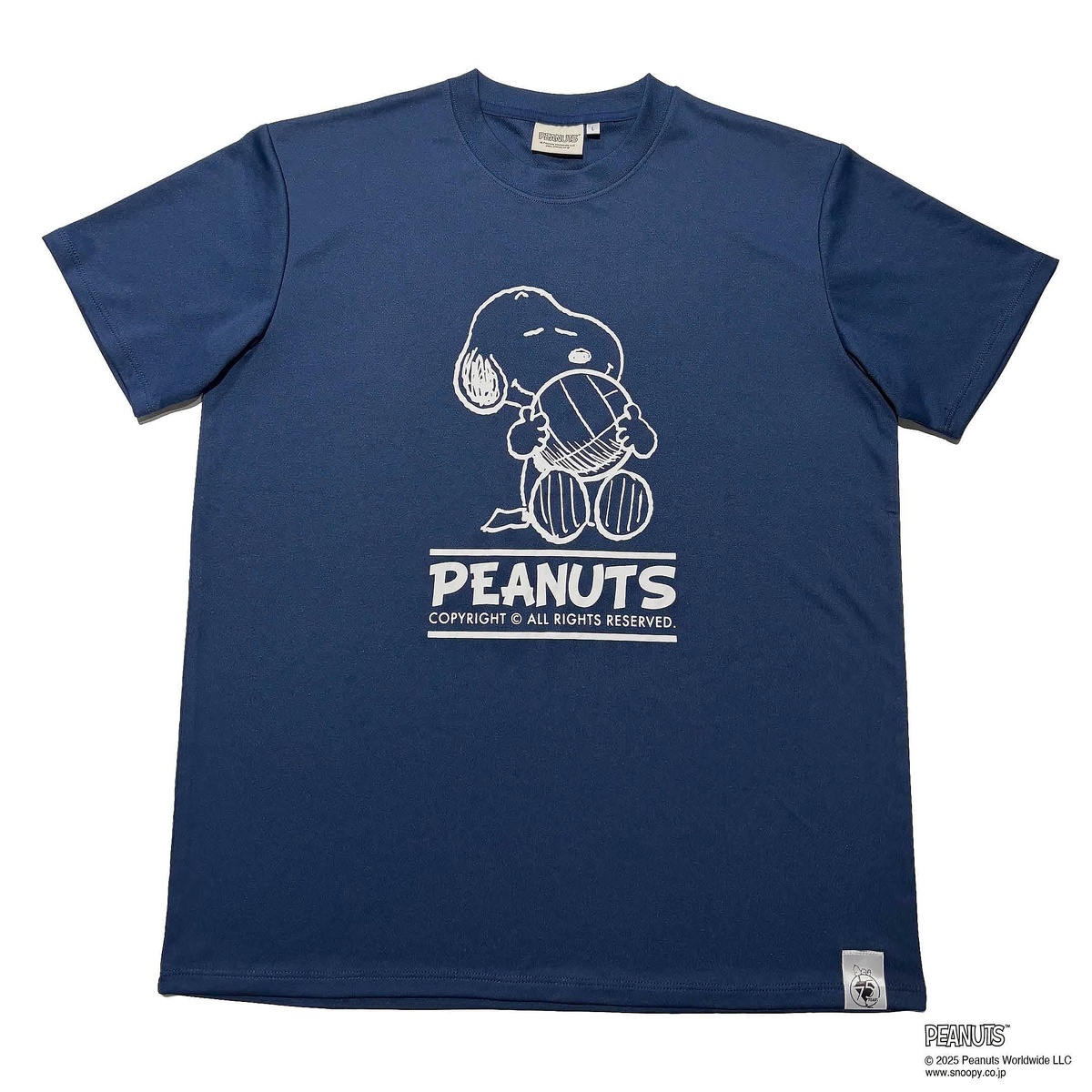 PEANUTSバレーTシャツ