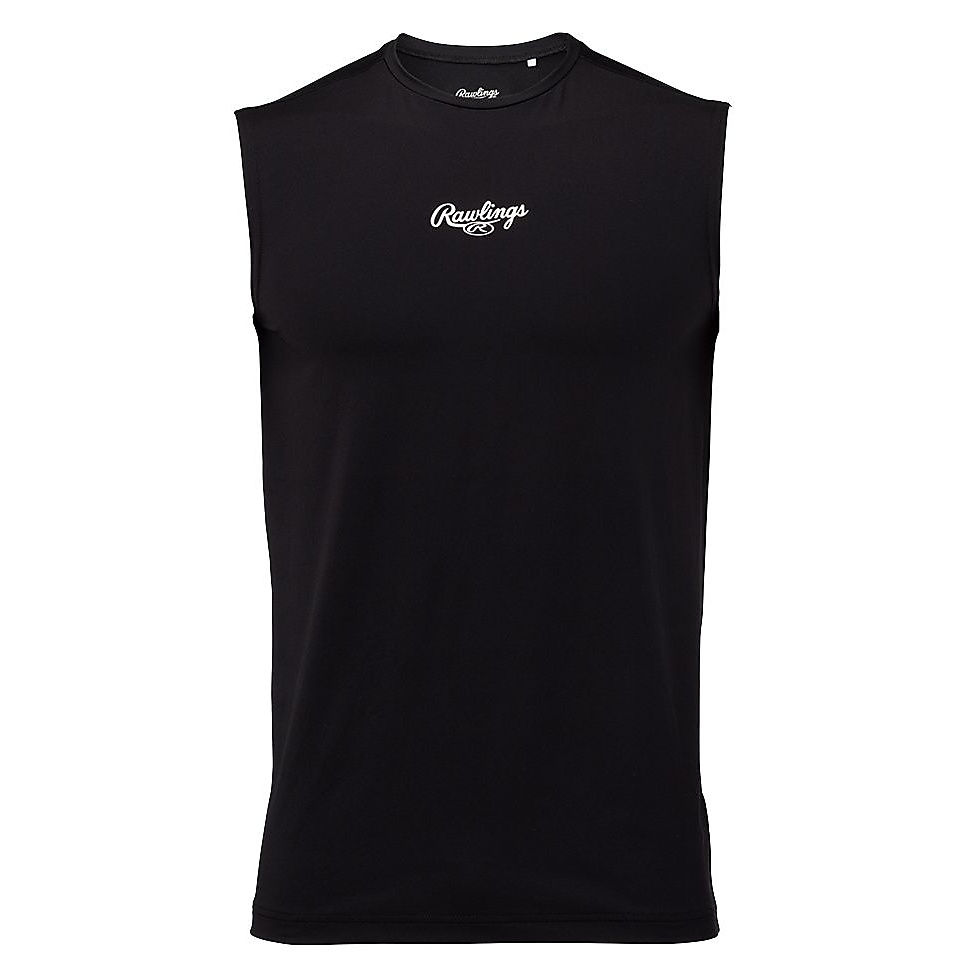 超伸 ハイパーストレッチアンダーシャツ(ノースリーブ) - ブラック