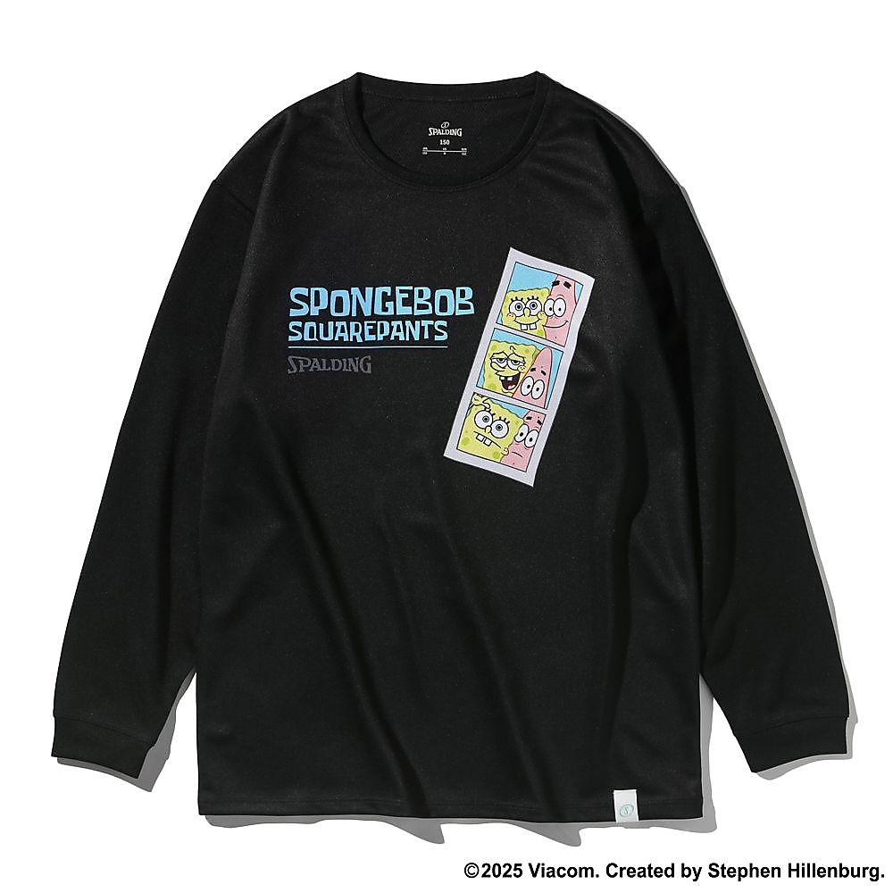 ジュニア ロングスリーブTシャツ スポンジ・ボブ フォト