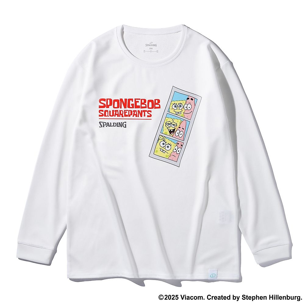 ジュニア ロングスリーブTシャツ スポンジ・ボブ フォト