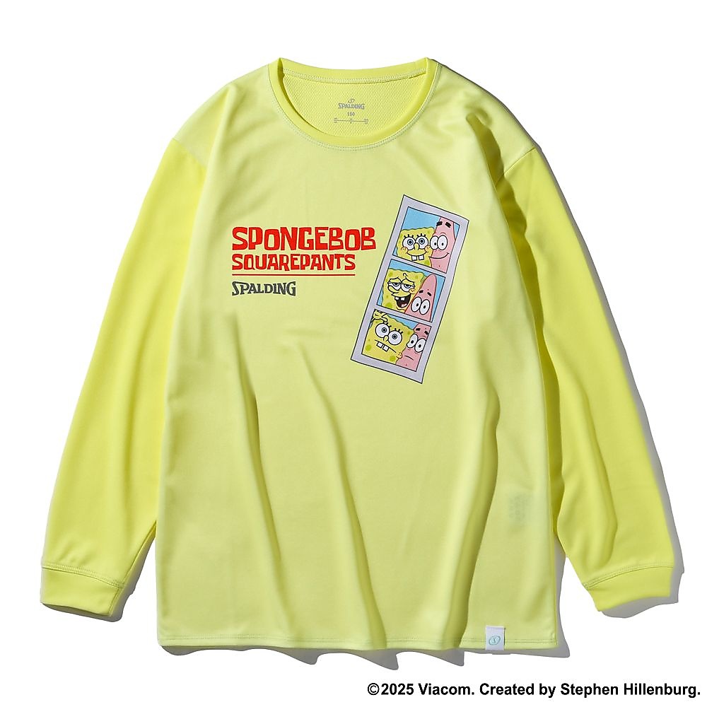 ジュニア ロングスリーブTシャツ スポンジ・ボブ フォト