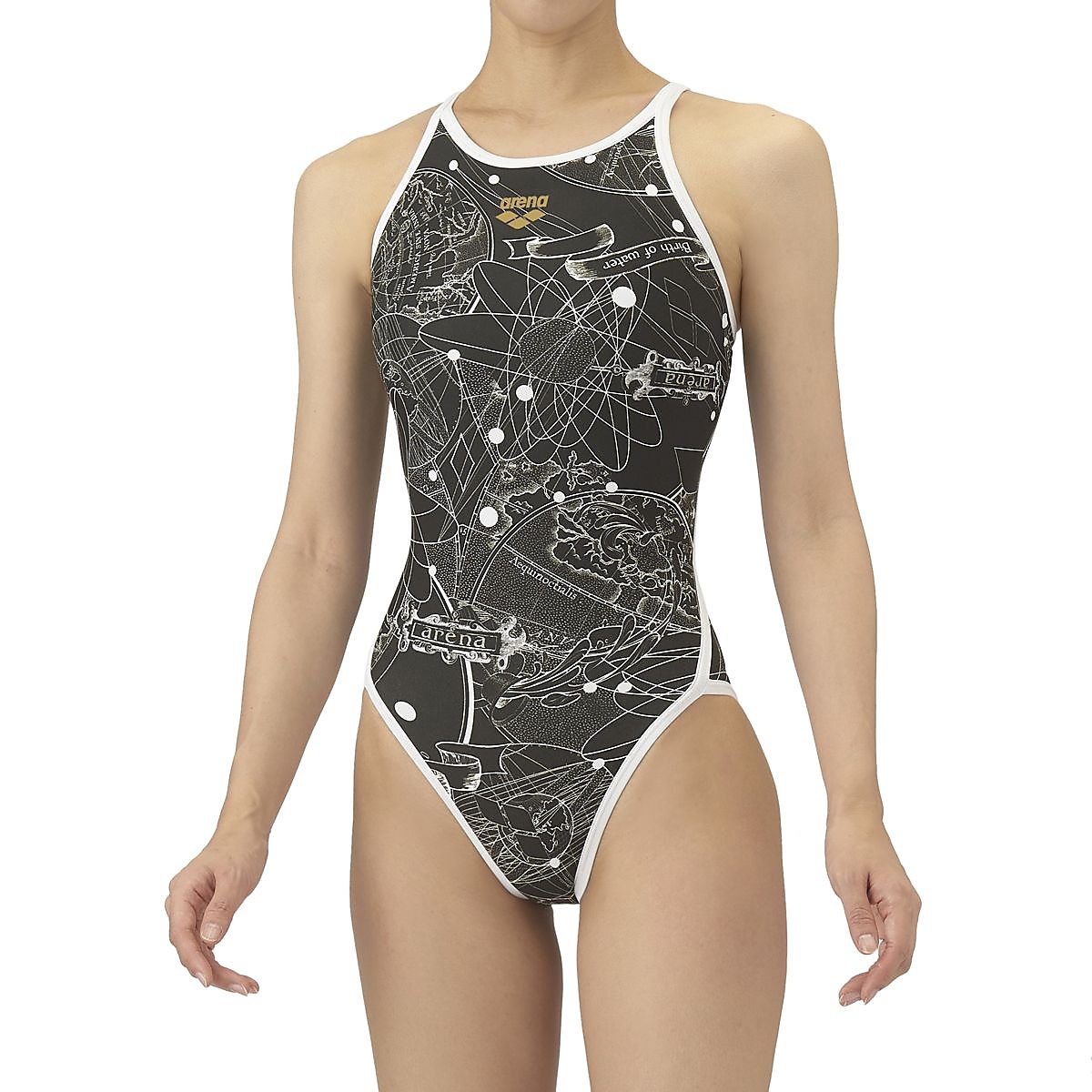 トレーニングワンピース(オープンバック)