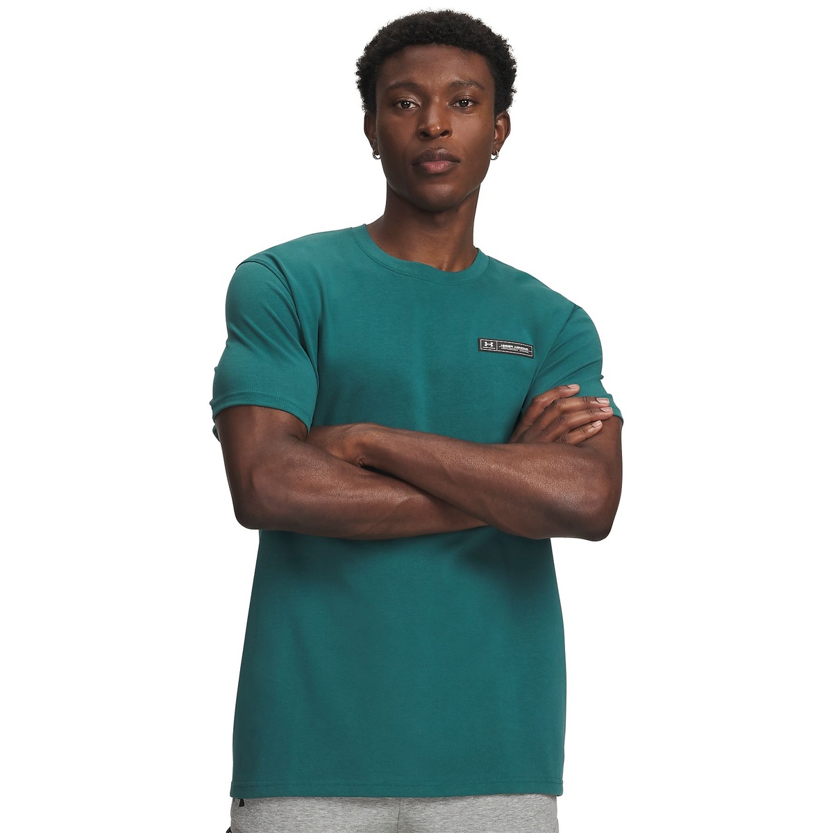 UA HW ARMOUR LABEL SS