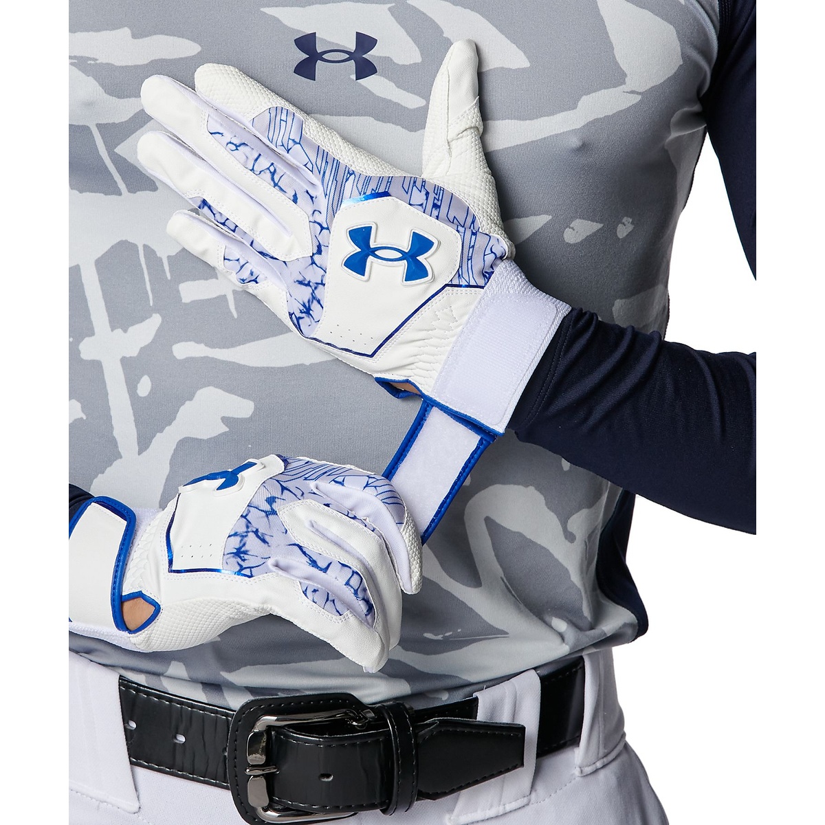 UA CLEAN UP BATTING GLOVES