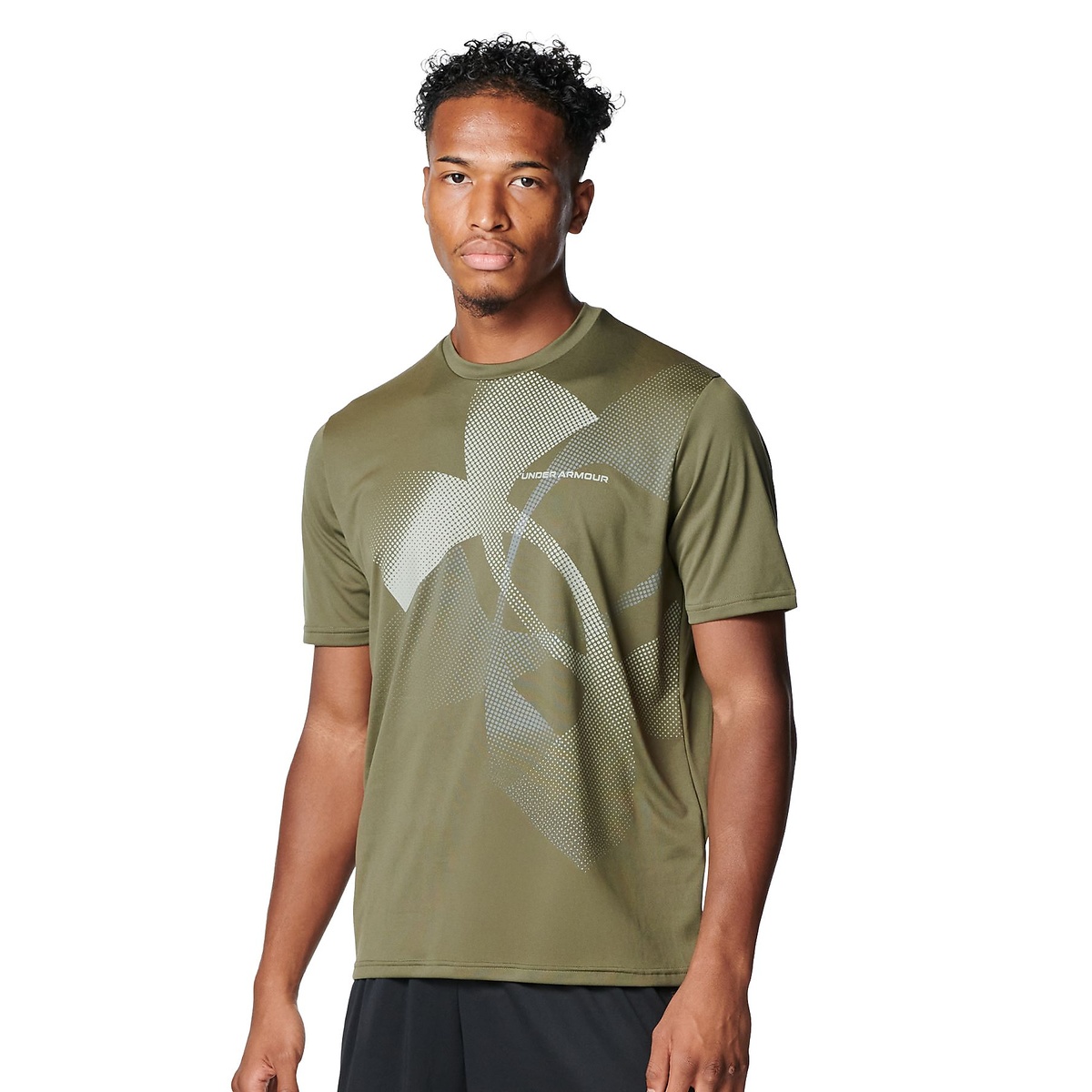 UA TECH XL LOGO SHORT SLEEVE T-SHIRT