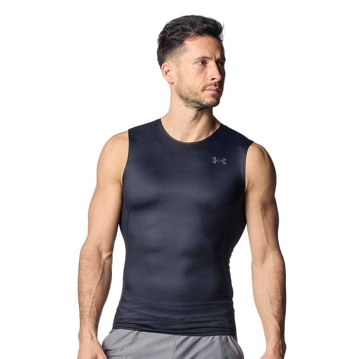 UA COOL COMPRESSION SLEEVELESS SHIRT