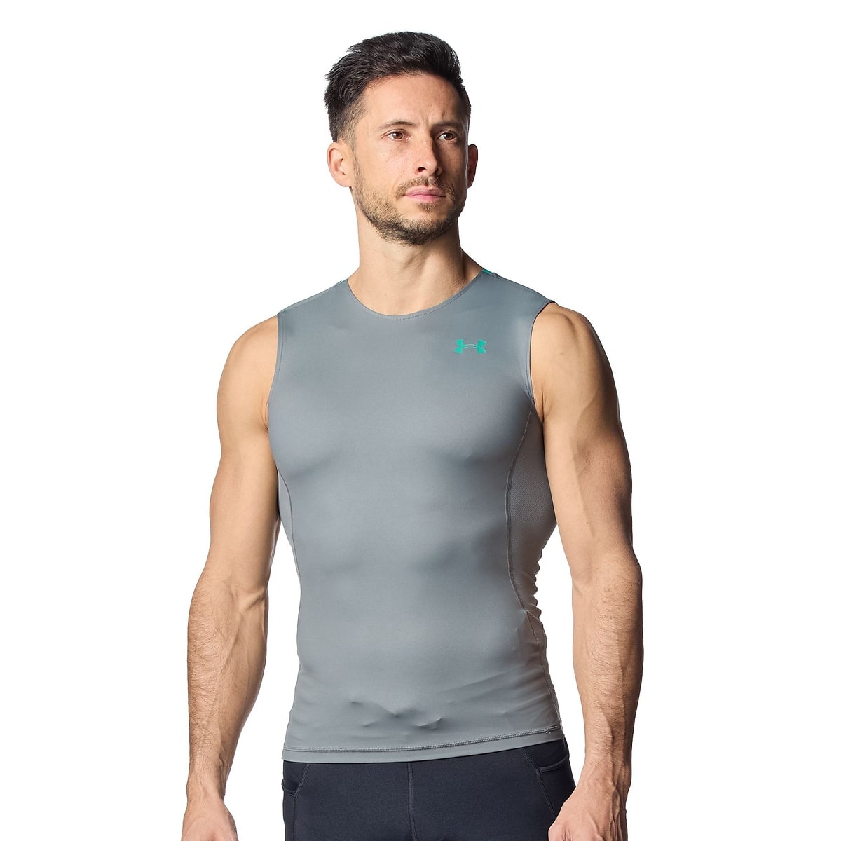 UA COOL COMPRESSION SLEEVELESS SHIRT