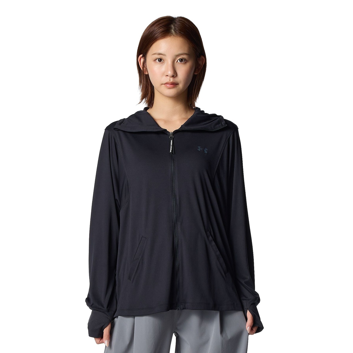 UA UV PROTECTION LONG SLEEVE HOODIE