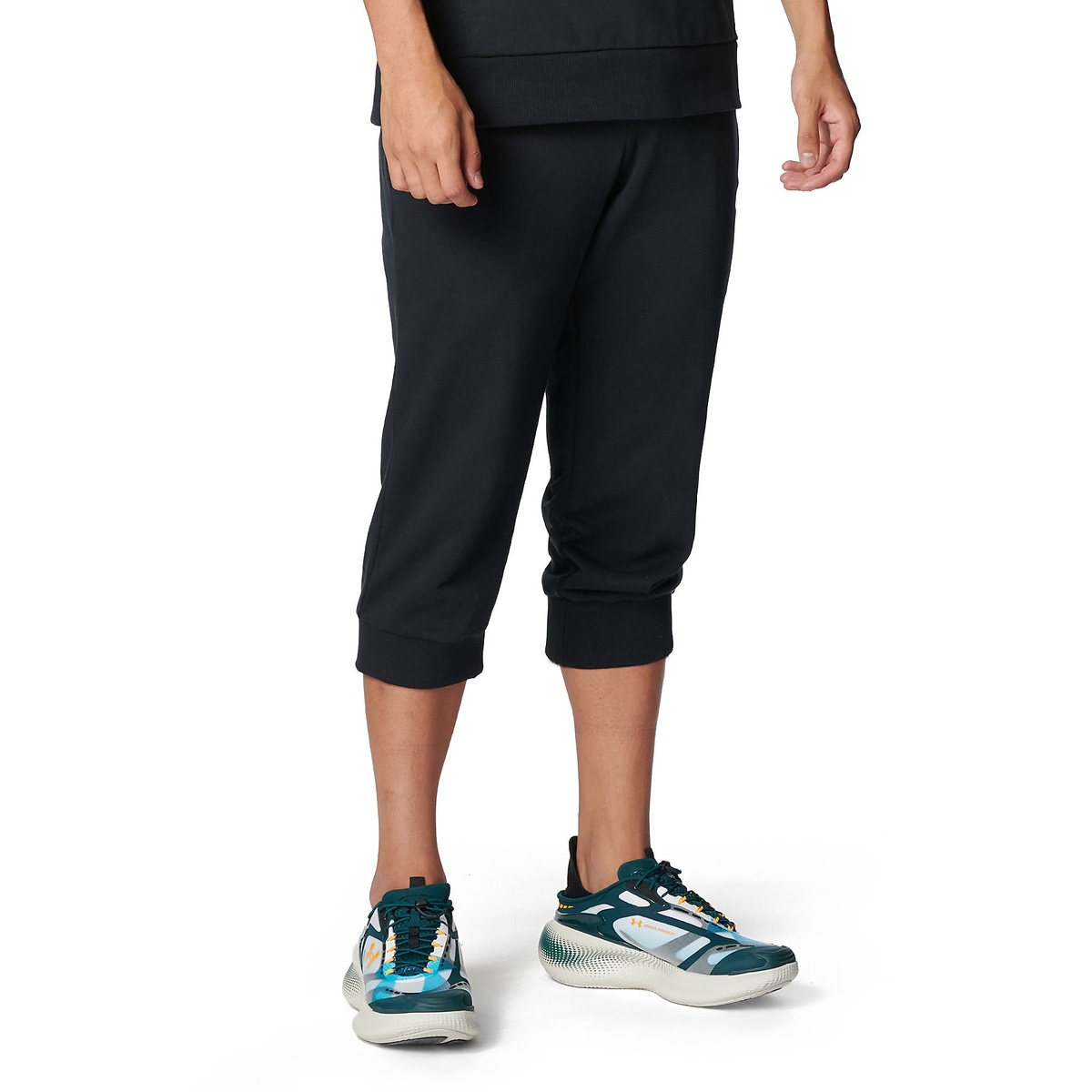 UA RIVAL LIGHTWEIGHT TERRY 3/4 PANTS