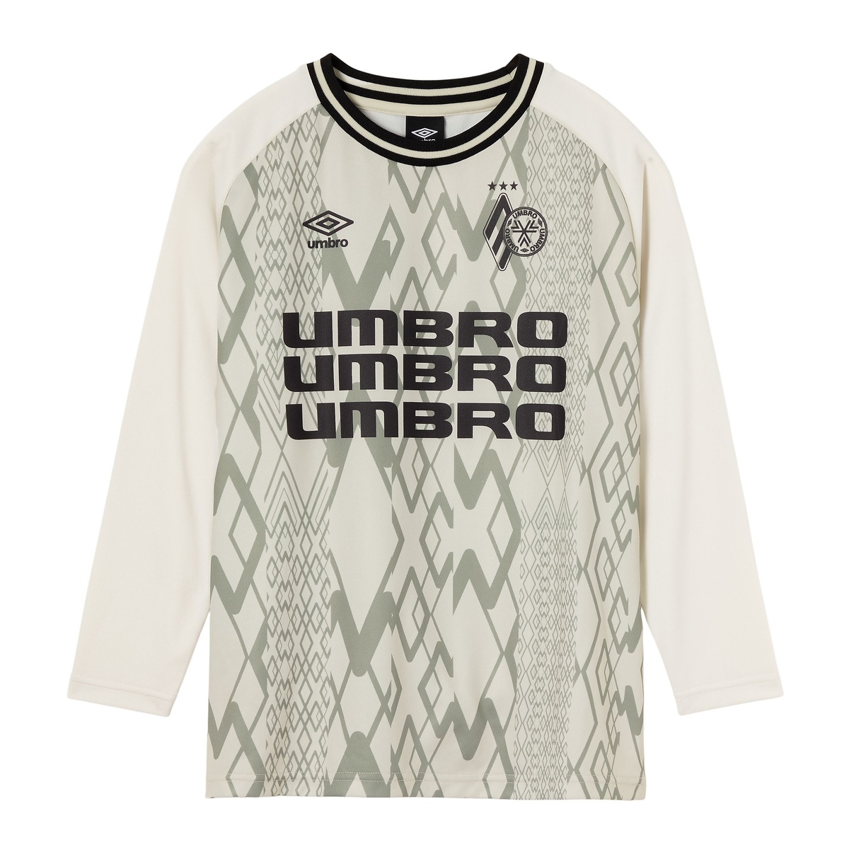 ジュニアグラフィック長袖プラクティスシャツ