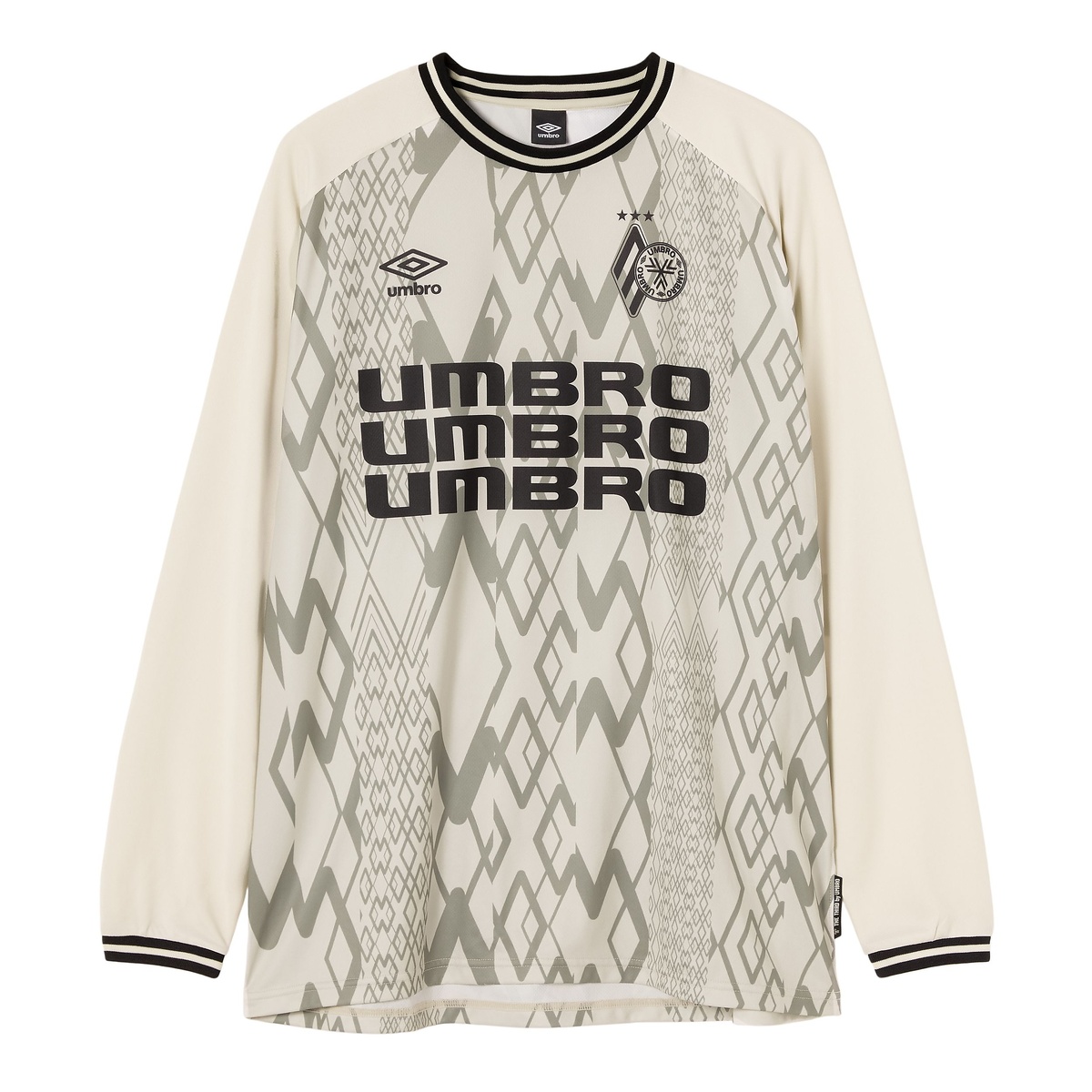 【THE THIRD】 グラフィック長袖シャツ