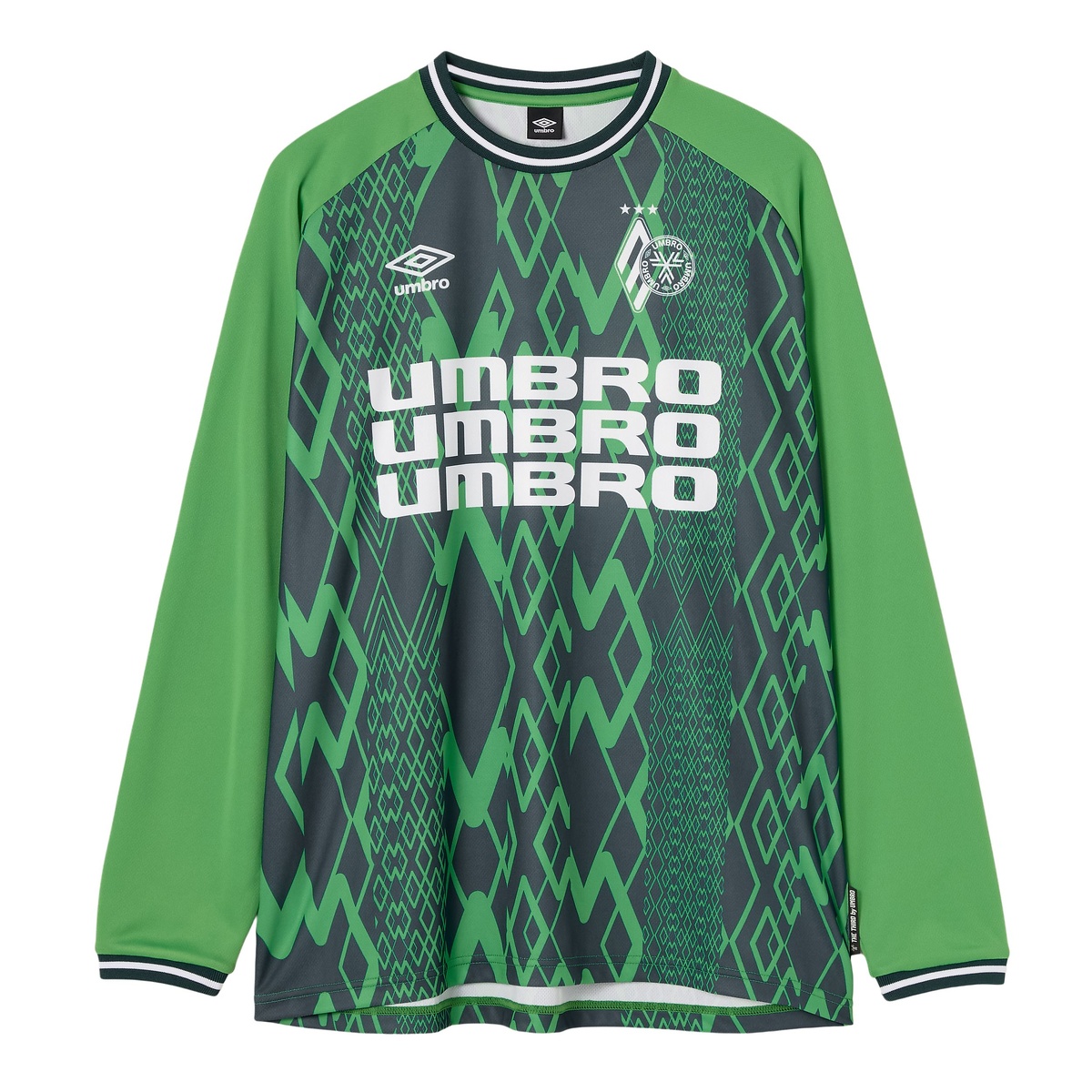 【THE THIRD】 グラフィック長袖シャツ