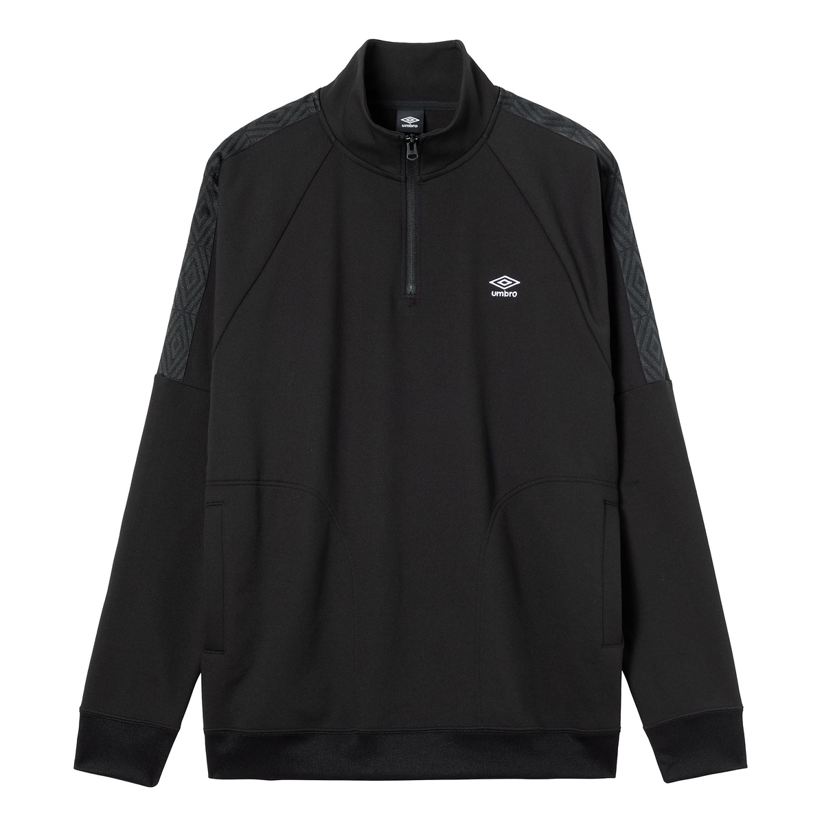 【COACHERS】 スウェットハーフジップトップ