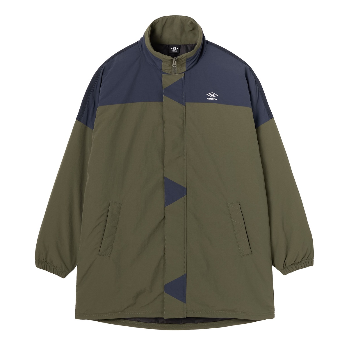 【COACHERS】 ナイロンウーブンハーフコート